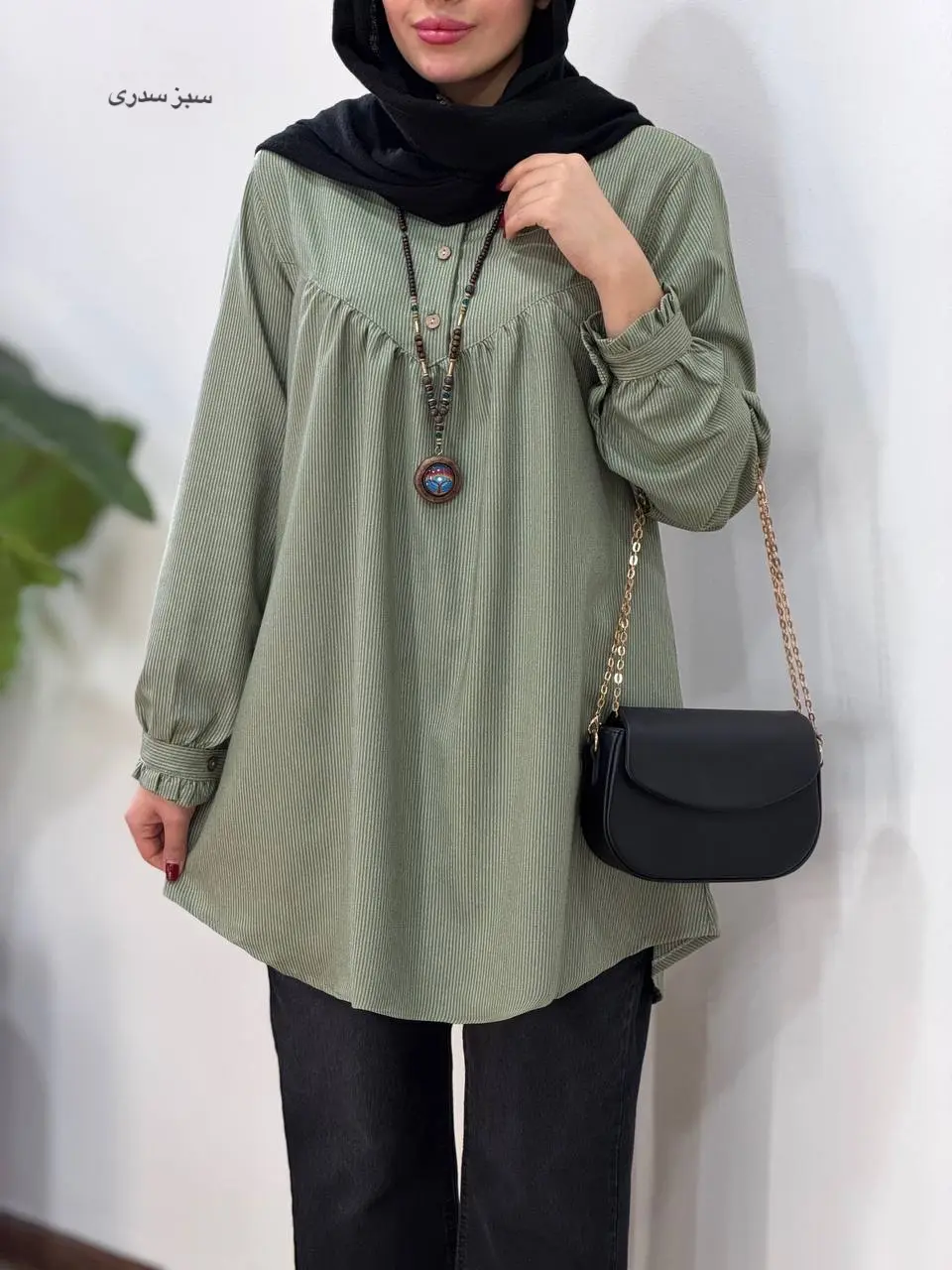 مانتو یقه چین آیسو ماهلین